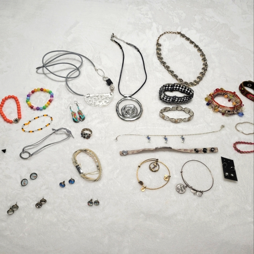 Bunch of jewelry